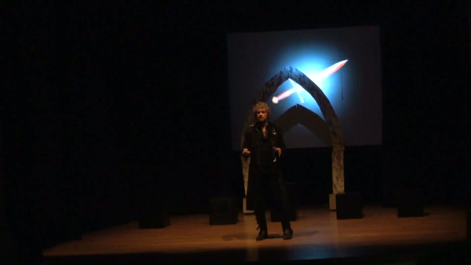 Macbeth vede l'apparizione del pugnale prima del delitto