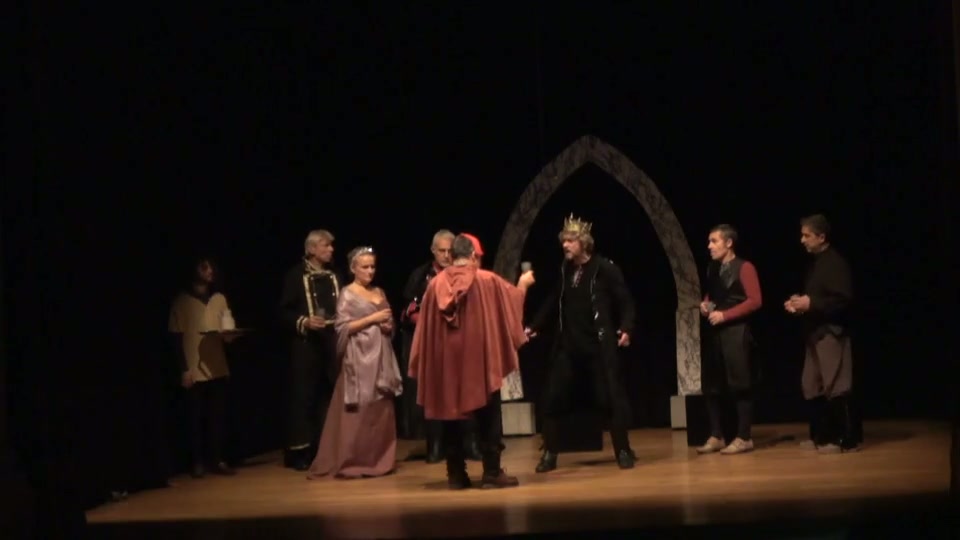 Il fantasma di Banquo riappare davanti a Macbeth